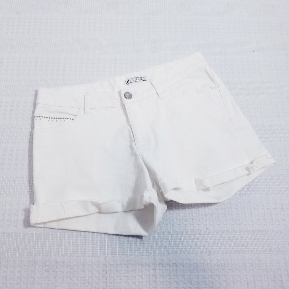 LEE Slender Secret White Jeans Short